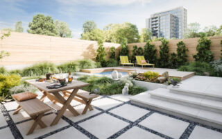 modernen Gartenausstattung