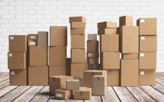 Umziehen ins neue Haus