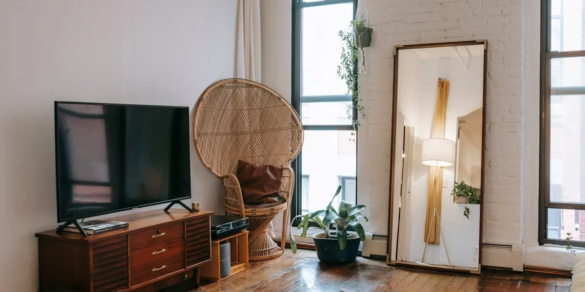 Größe des Fernsehers