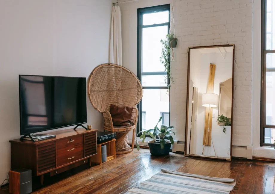 Größe des Fernsehers